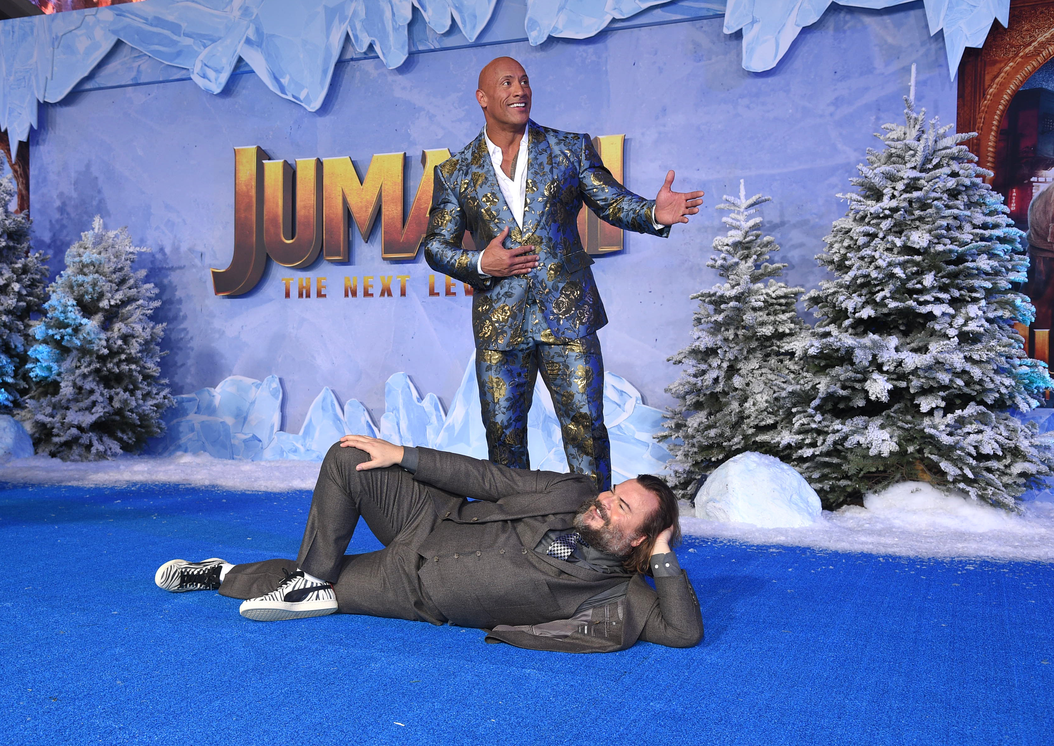 Jack Black's Kids Are Spitting Images Of Him At 'Jumanji: The Next Level'  Premiere